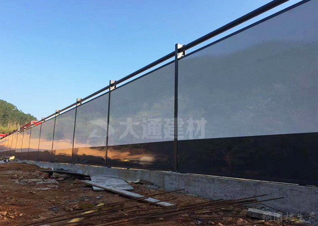 惠州鋼圍擋C類烤漆款-惠州房地產圍擋-惠州-深圳市大通建材有限公司鋼圍擋生產定制廠家